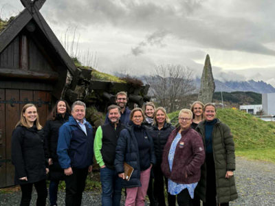 Deltagare på CoCoast studieresa på Helgeland
