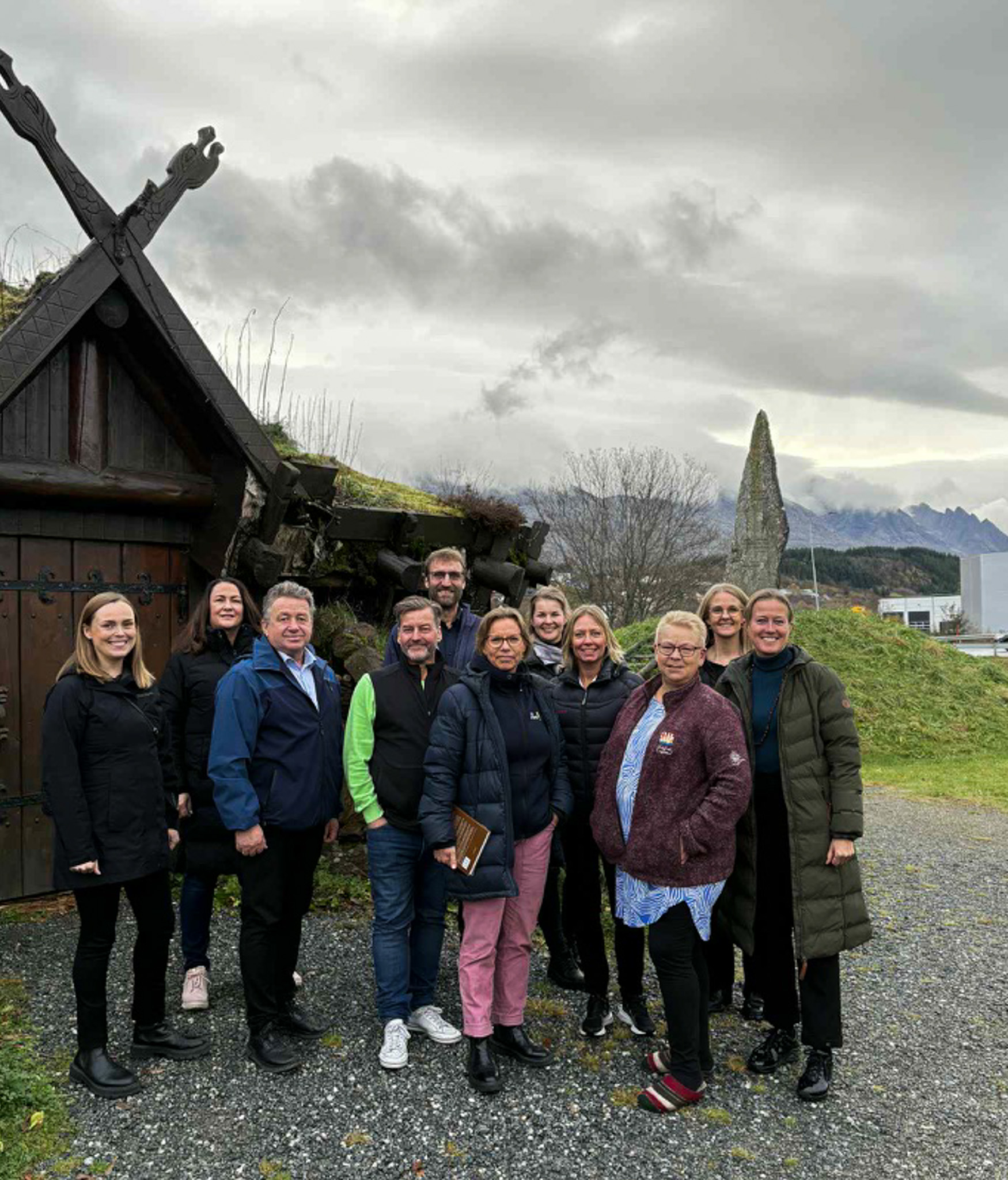 Deltagare på CoCoast studieresa på Helgeland